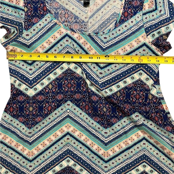 Joe Boxer Women's Large Multi-color Night Shirt Short Sleeve Pullover - Picture 2 of 7